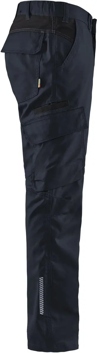 Blåkläder Industrie Werkbroek 1444-1832 D132 - Donker marineblauw/Zwart