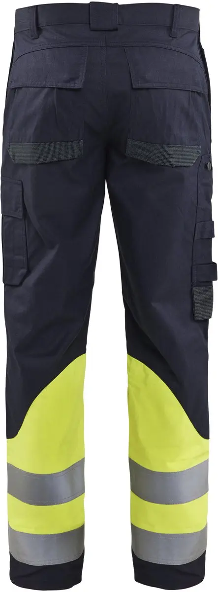 Blåkläder Multinorm Werkbroek Inherent 1488-1512 - 96 - Marine/High Vis Geel