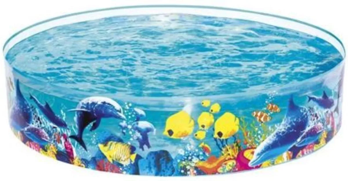 Bestway Kinderbad Fixpool 183x38cm - 749L - Multi - afbeelding 6 van 6