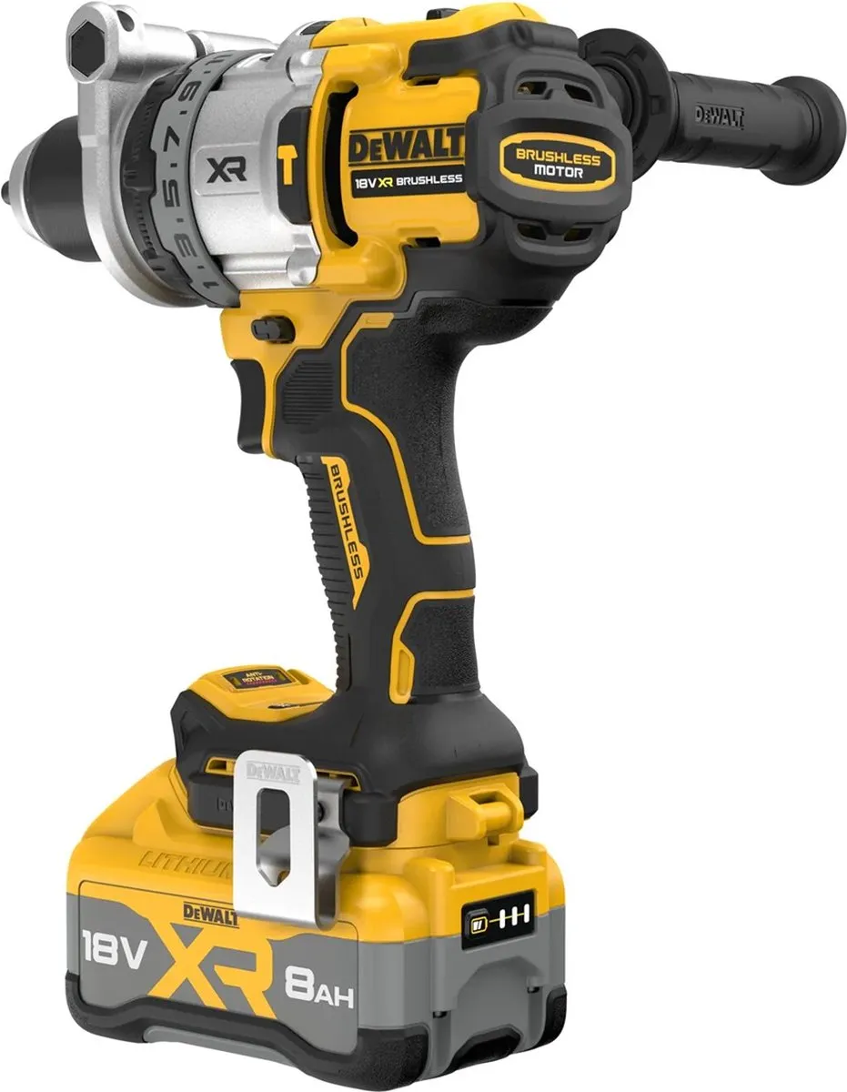 DeWalt DCD1007WW1T Klop-/schroefboormachine 18V XR