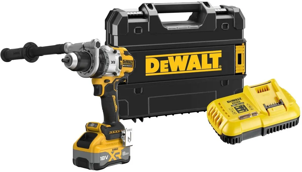 DeWalt DCD1007WW1T Klop-/schroefboormachine 18V XR - 13mm Beton