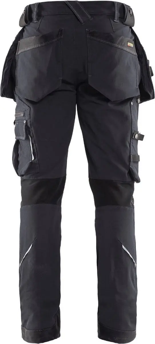 Blåkläder X1900 Werkbroek 4-weg stretch C46 - Donkergrijs/Zwart
