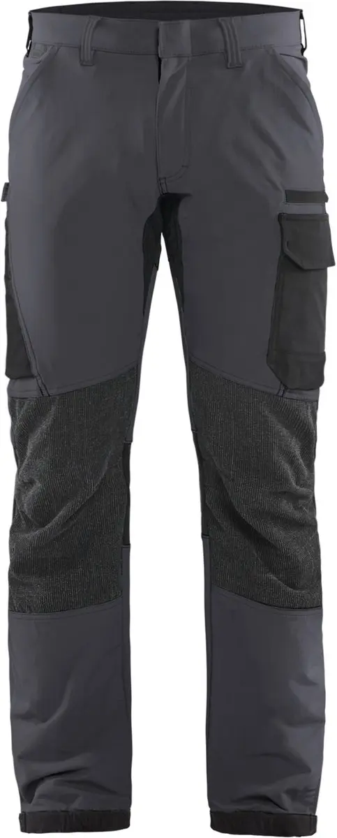 Blåkläder Service Werkbroek 1422-1645 - Medium Grijs/Zwart - Maat 108