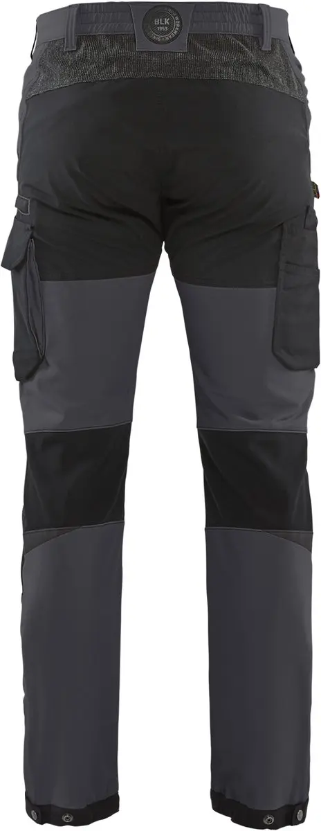 Blåkläder Service Werkbroek 1422-1645 - Medium Grijs/Zwart - Maat 108