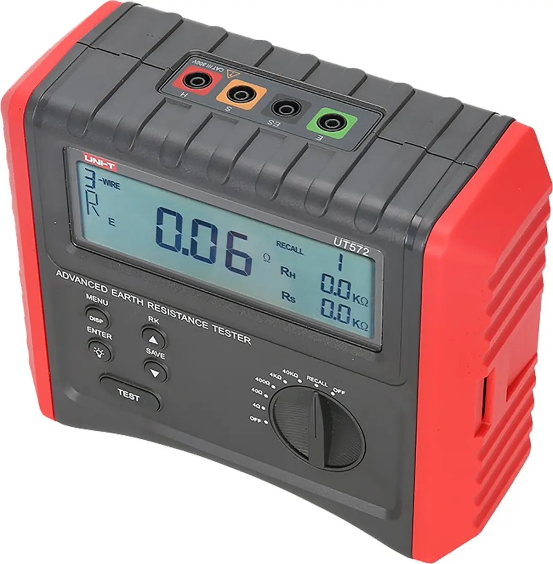 UNI-T UT572 Miermeter - Rood/Zwart - afbeelding 6 van 6