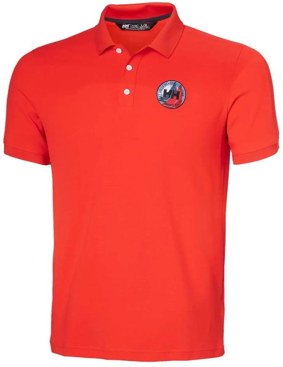 Helly Hansen Hp Race 2.0 Poloshirt - Rood/ Oranje 2XL