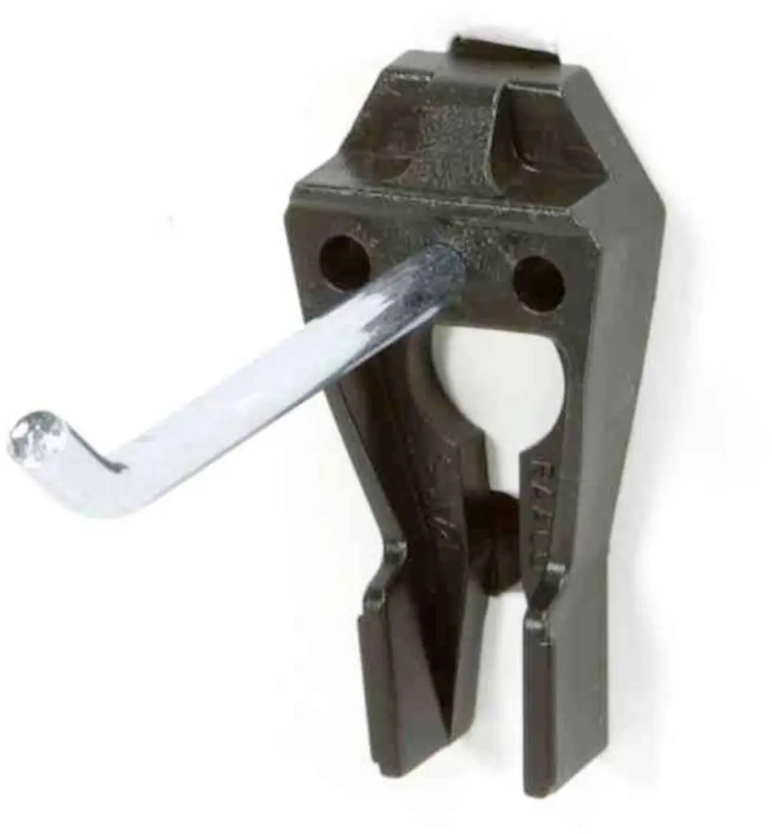 Raaco 110716 Gereedschapshaak Clip 1-60mm - 5 Stuks - Zwart