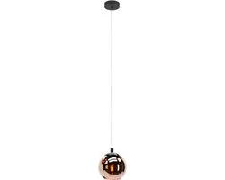 Eglo Centara Hanglamp E27 - 3 Lichtpunten - Koperglas