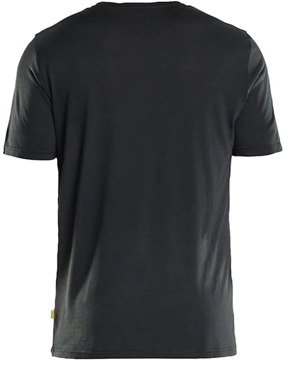 Blåkläder 3536 T-shirt Merinowol - L - Zwart