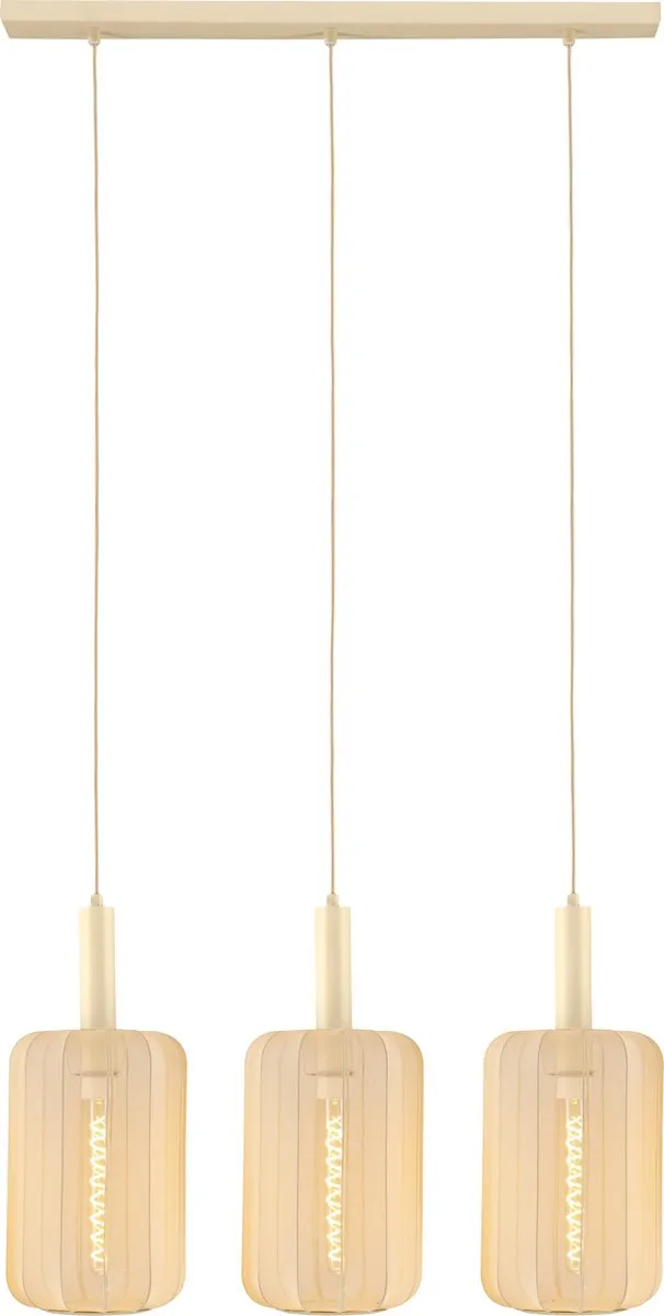 Lucide Corina Hanglamp 3xE27 - Beige