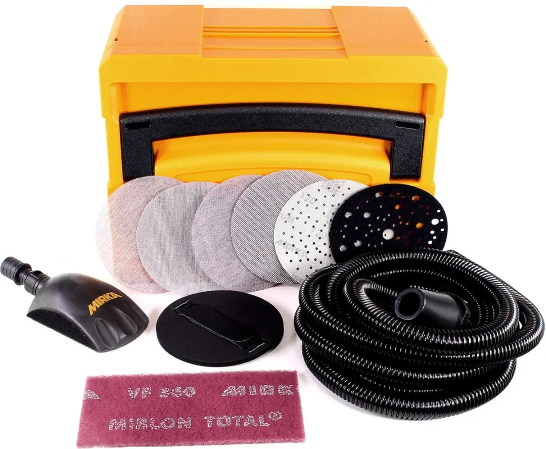 Mirka Schleif Solution Case Set KIT1701WOMDE - Metaal 150mm - 140 Stuks