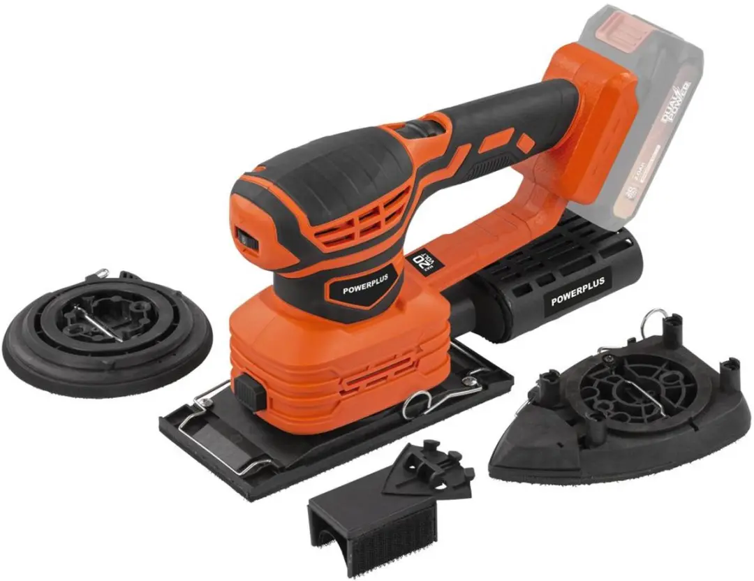 Powerplus POWDP50500 Dual Power Multischuurmachine - 25 Vellen - afbeelding 6 van 6