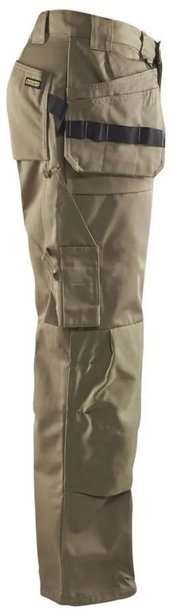 Blåkläder 15301860 Werkbroek met kniestukken - Maat 56 Khaki