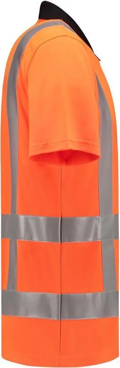 Tricorp Polo RWS Birdseye Fluor Oranje - Maat L - afbeelding 6 van 6