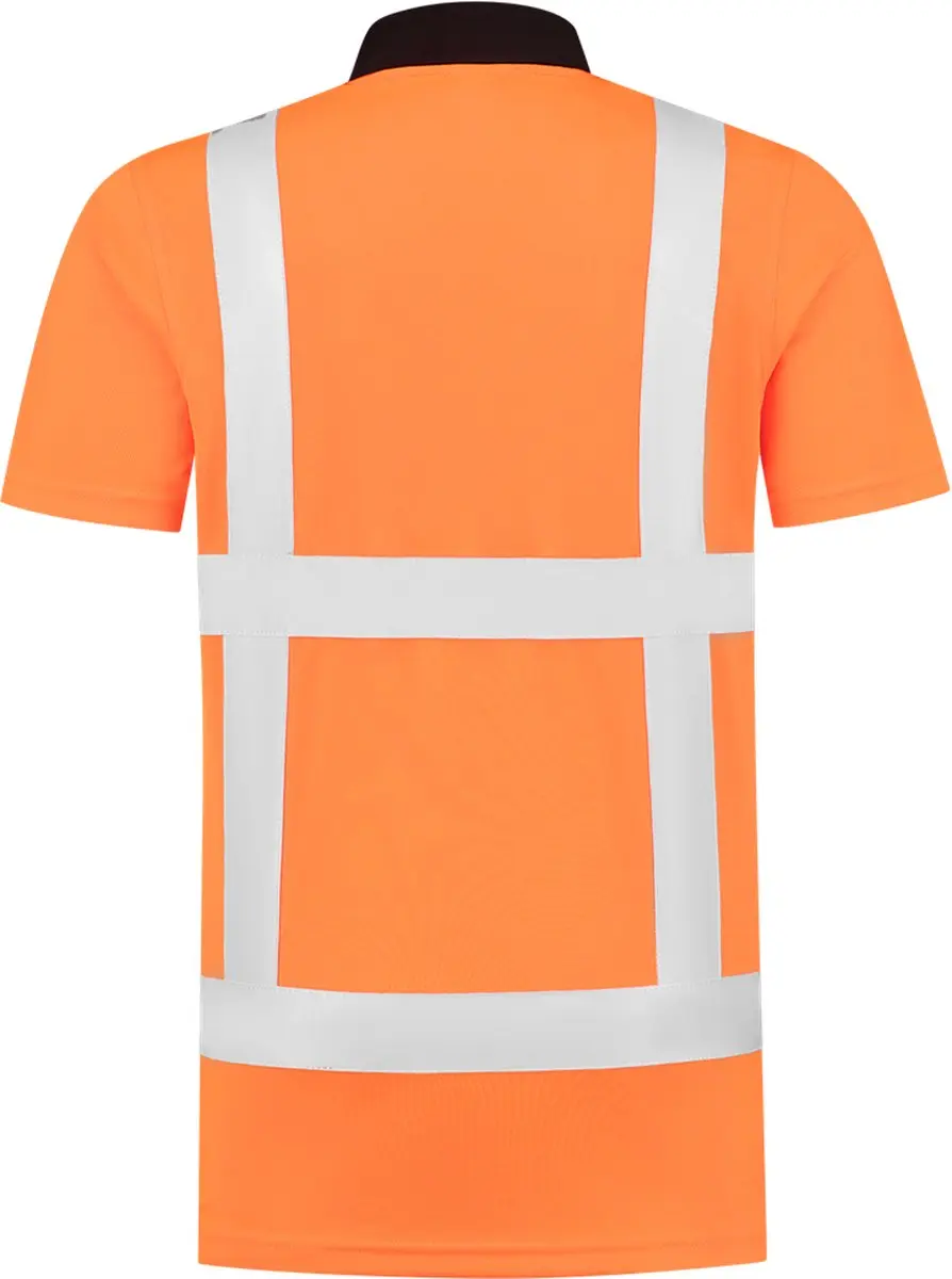 Tricorp Polo RWS Birdseye Fluor Oranje - Maat L