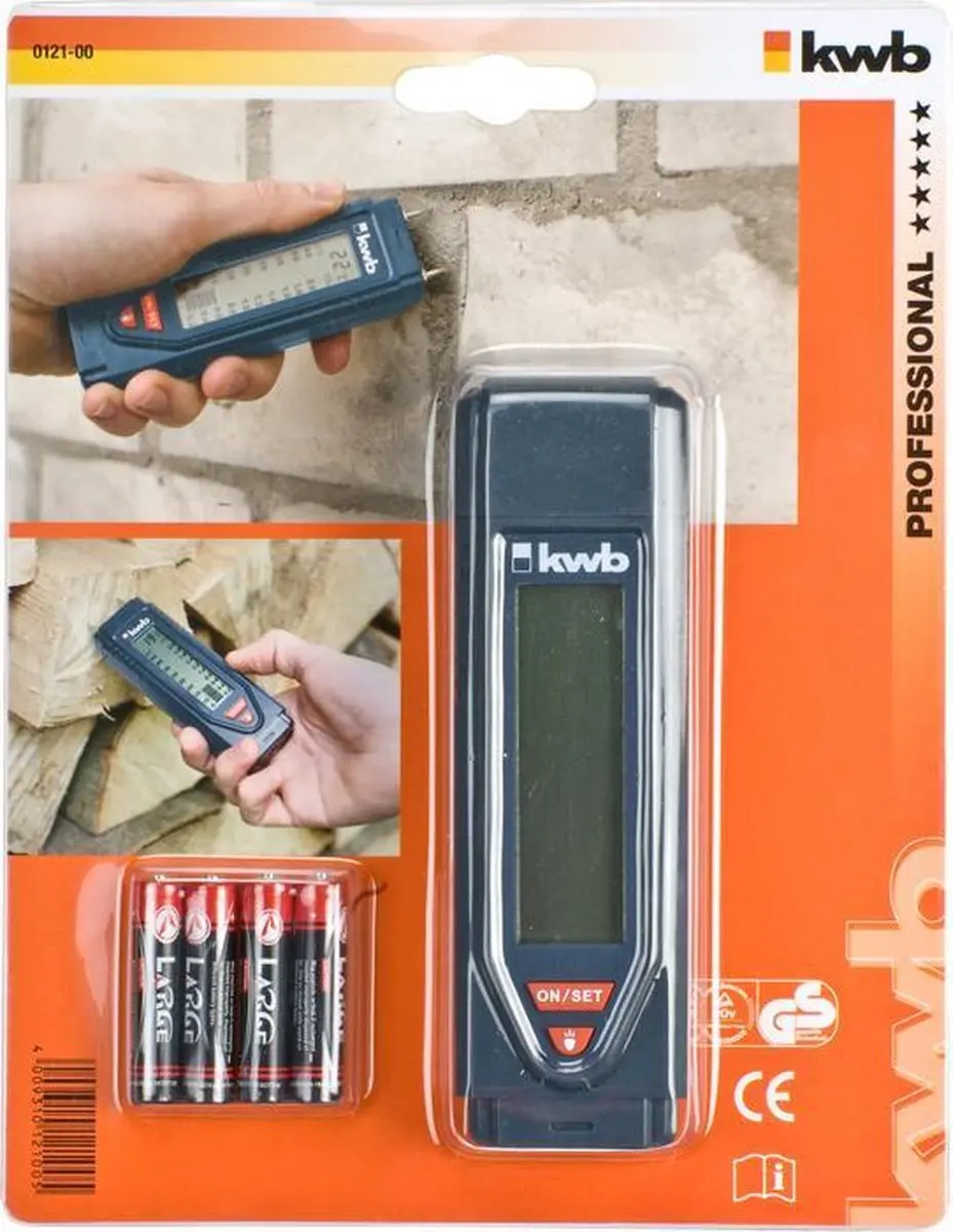 KWB Vochtmeter - Hout & Bouw - Donkerblauw