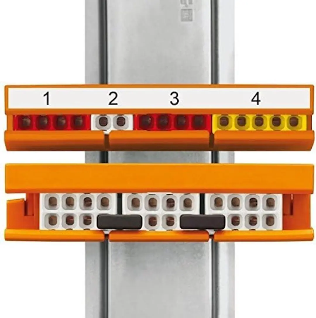 Wago 2273-500 Bevestigingsadapter - Oranje