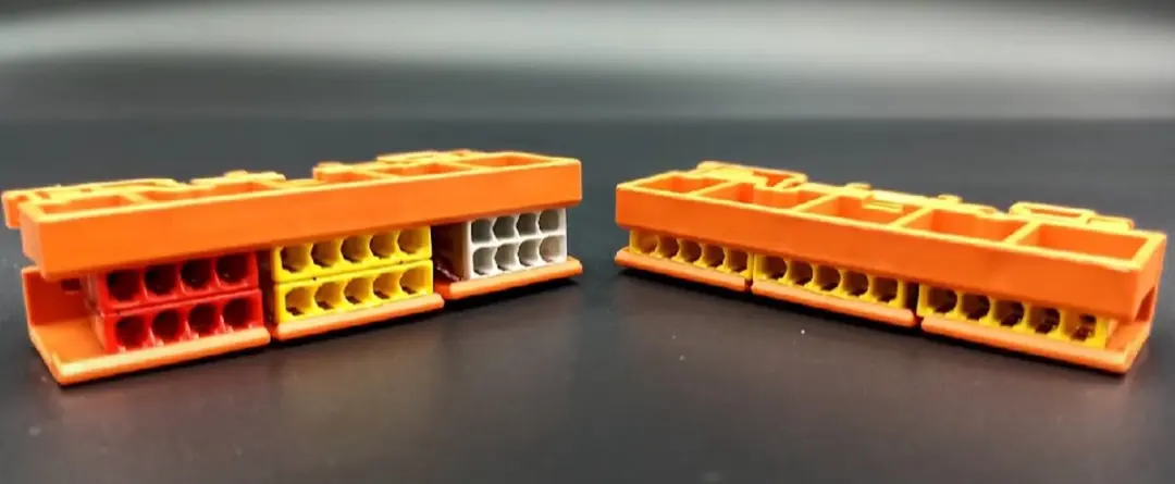 Wago 2273-500 Bevestigingsadapter - Oranje