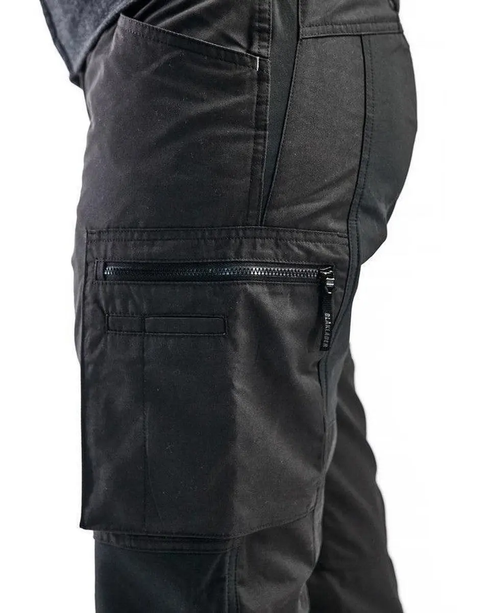Blåkläder Service Werkbroek Dames 7159-1146 - 46 - Donkergrijs/Zwart