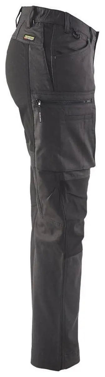 Blåkläder Service Werkbroek Dames 7159-1146 - 46 - Donkergrijs/Zwart