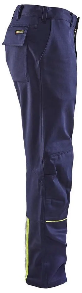 Blåkläder Lasbroek 1701-1501 128 - Marine/High Vis Geel