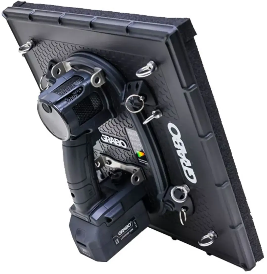 Grabo Nemo High Flow Aanzuigplaat 400x400mm - 82kg - Zwart