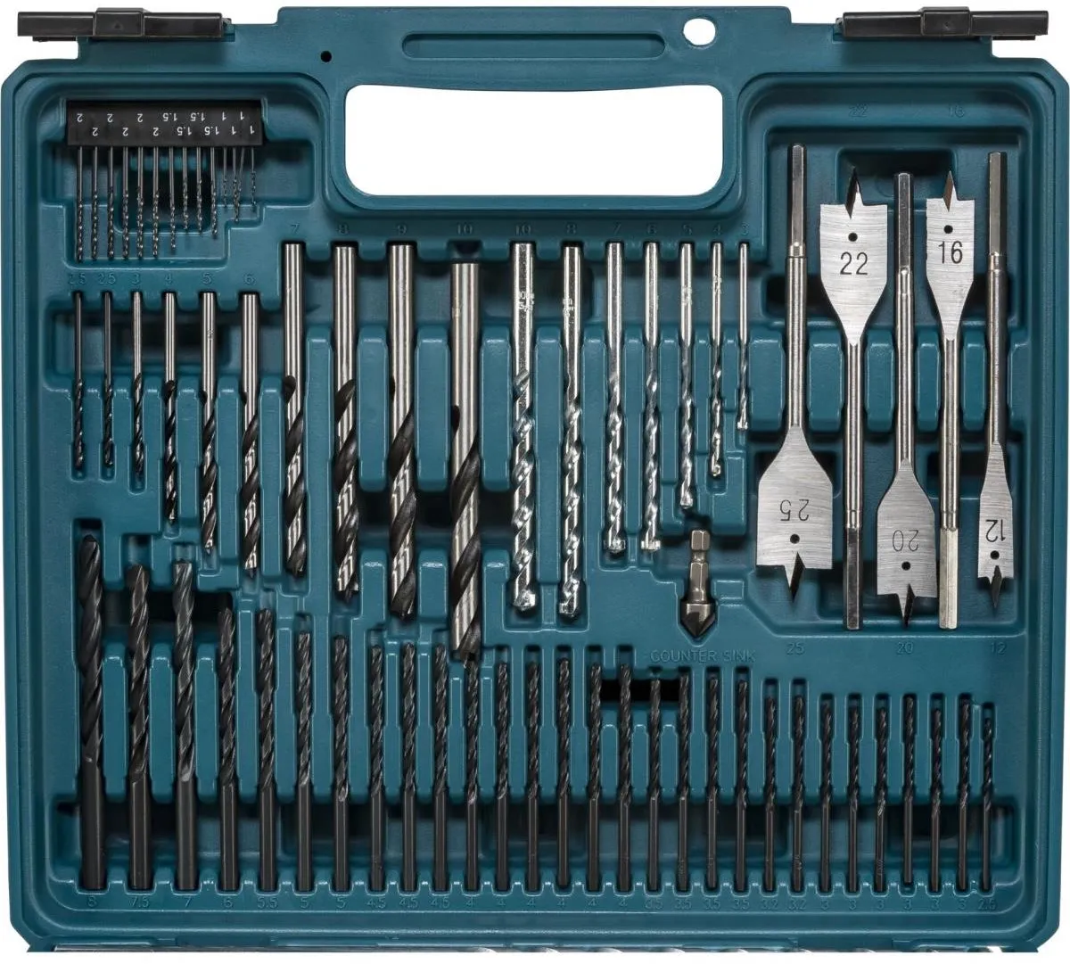 Makita E-11689 Boor- en bitassortiment