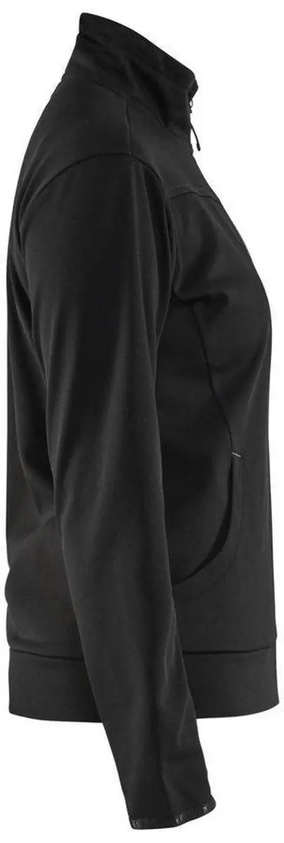 Blåkläder Dames Service Sweatshirt 3394-2526 - XXL - Zwart/Donkergrijs