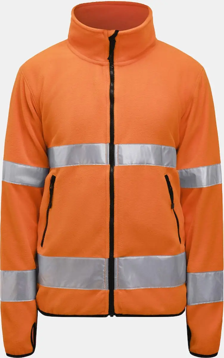 Jobman 5502 Hi-Vis Fleece Jacket
