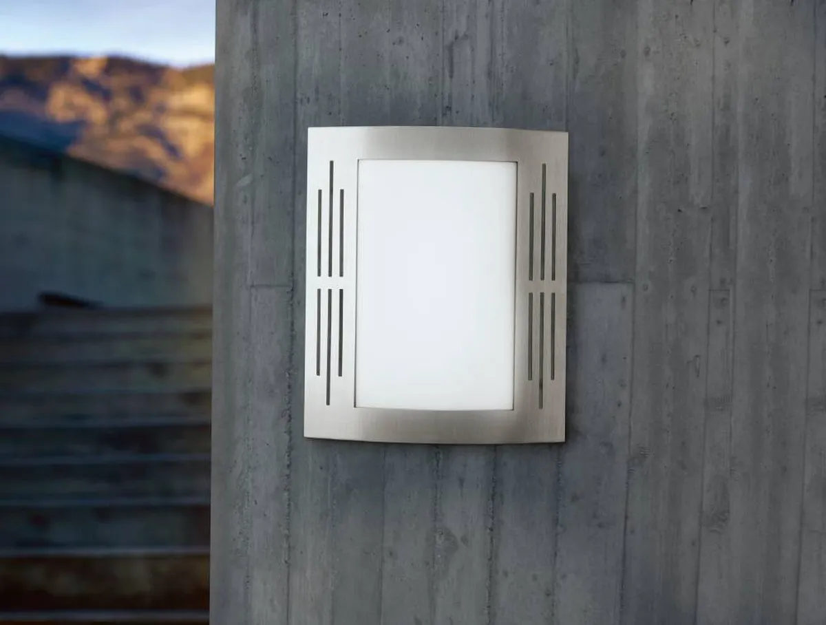 Eglo City Wandlamp 1 Licht - RVS Wit - afbeelding 6 van 6