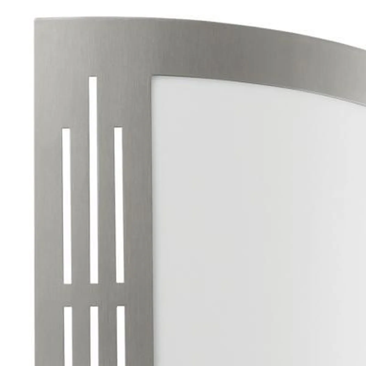 Eglo City Wandlamp 1 Licht - RVS Wit
