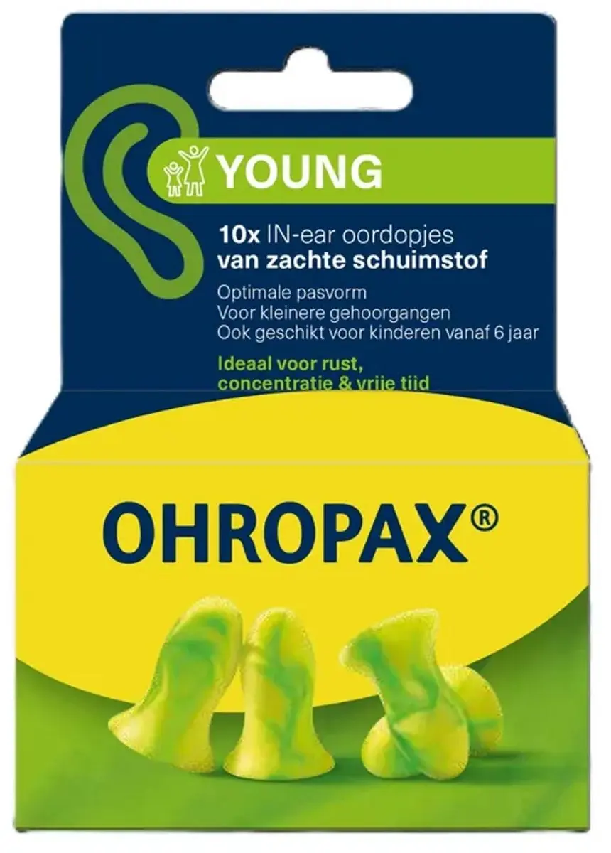 Ohropax Oordopjes Young 10ST