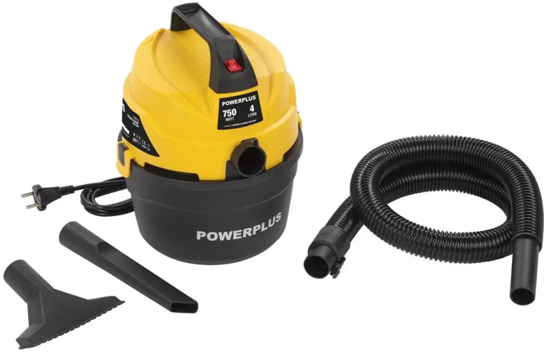 Powerplus POWX318 Nat-Droog Stofzuiger 750W - 4L Tank