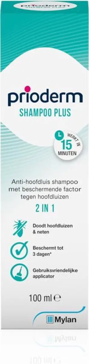 Prioderm Shampoo Plus + Luizenkam Pakket - 2 Stuks