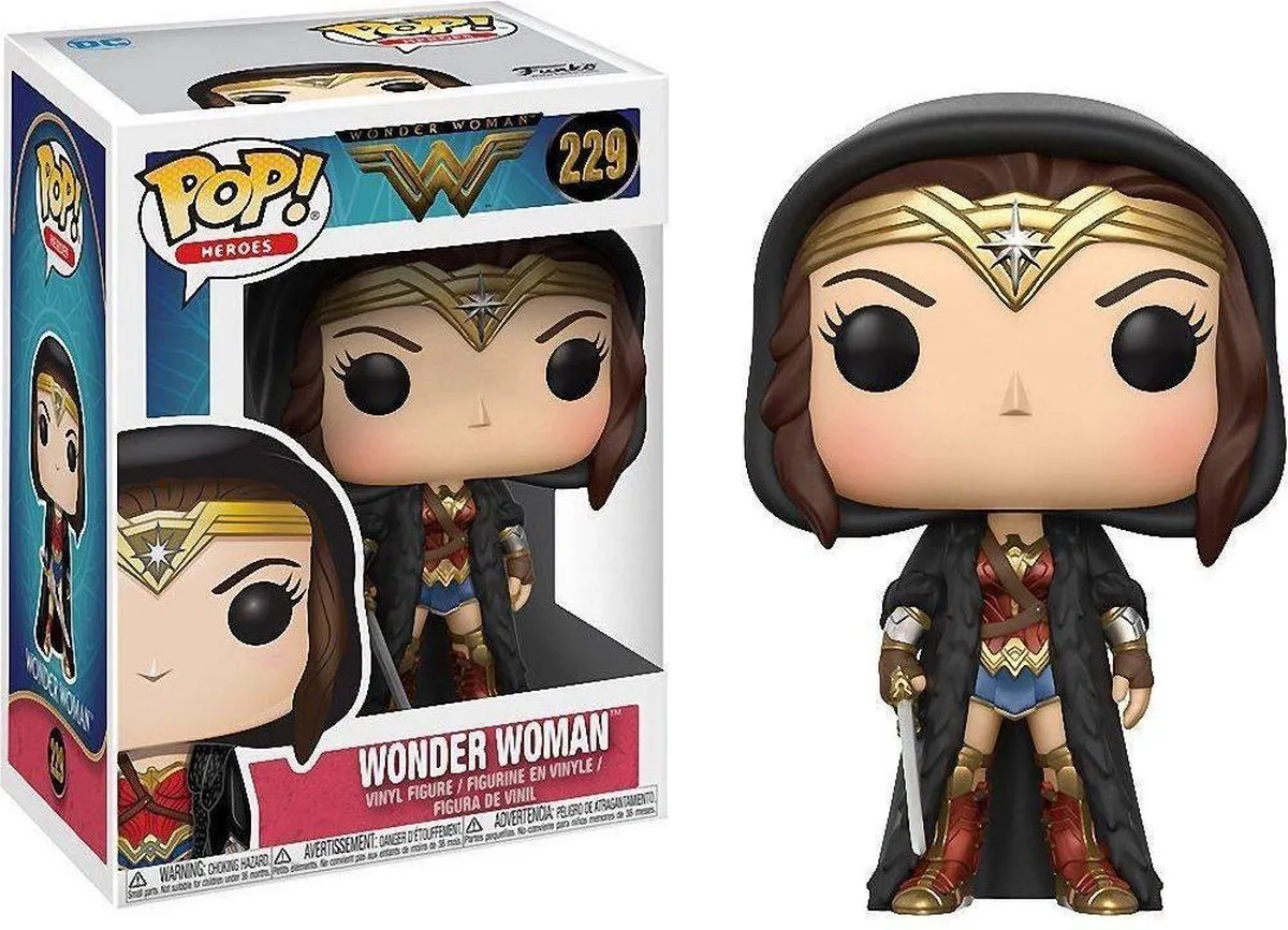 Funko Pop! Wonder Woman in Cloak Verzamelfiguur