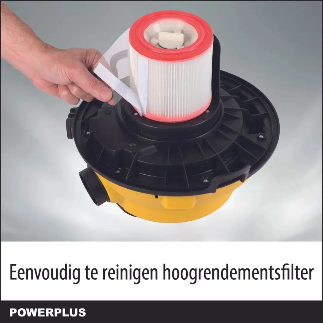 Powerplus POWX321 Nat-Droog Stofzuiger 1000W - 18L Tank