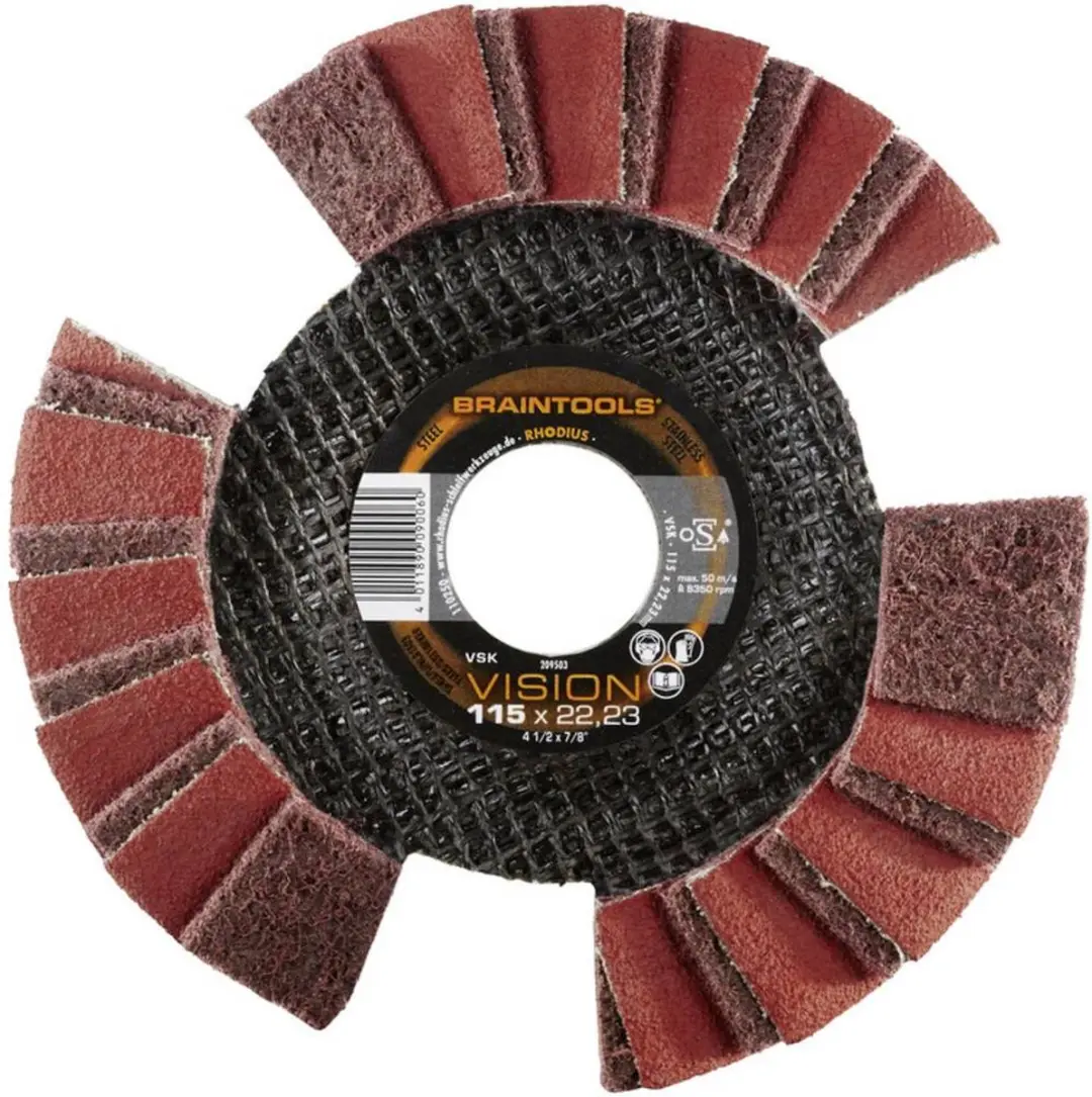 Rhodius VSK 209503 Getande Waaierschijf 115mm - 1 Stuk