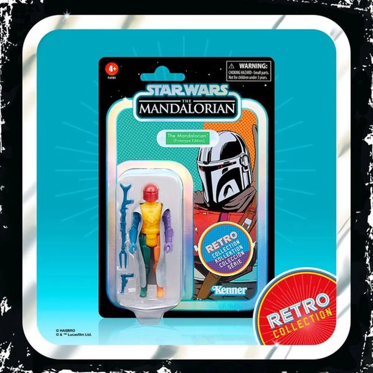 Star Wars The Mandalorian Actiefiguur F4158 - Multi - afbeelding 6 van 6