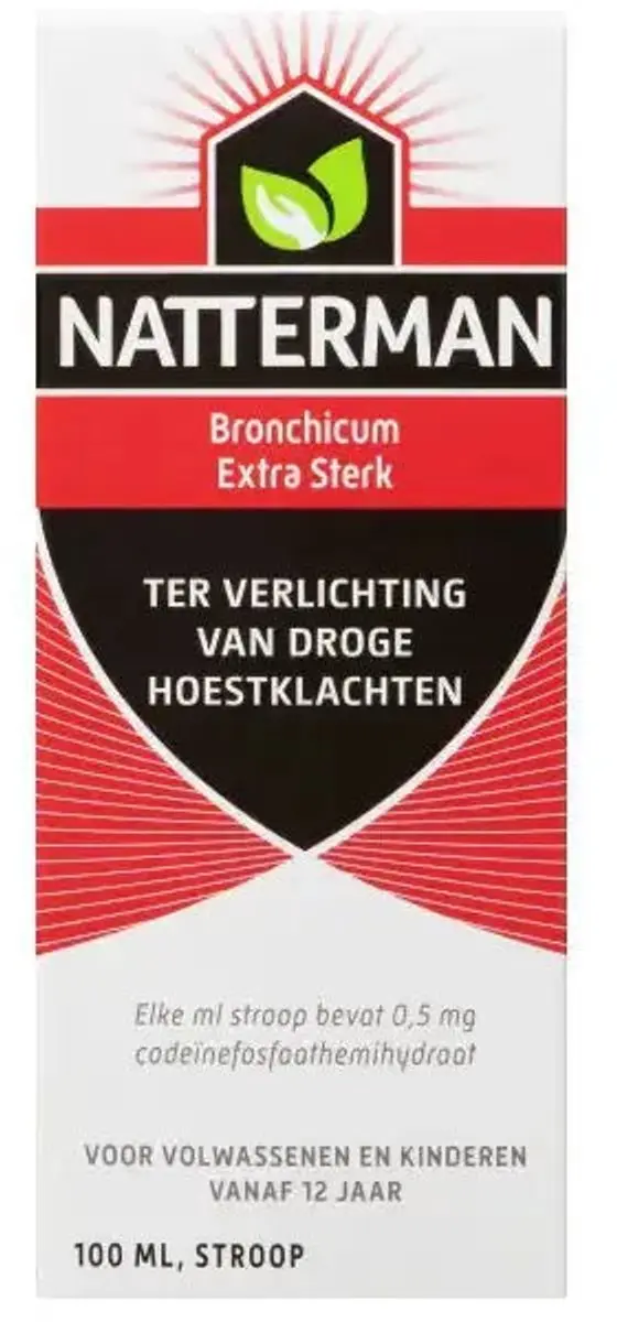 Natterman Bronchicum Extra Sterk Hoestdrank 100ml