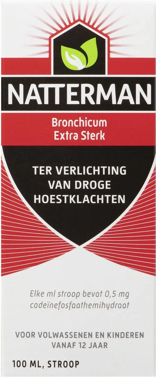 Natterman Bronchicum Extra Sterk Hoestdrank 100ml - Met codeïne - afbeelding 6 van 6