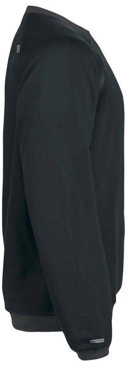 Jobman 5122 Roundneck Sweatshirt L - Zwart