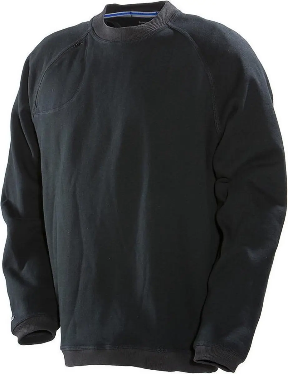 Jobman 5122 Roundneck Sweatshirt L - Zwart