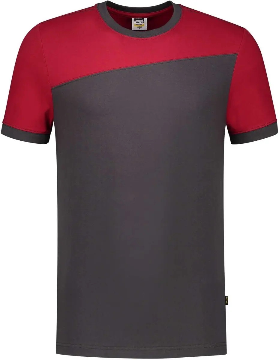 Tricorp T-shirt Bicolor 102006 - L - Ink/Turquoise