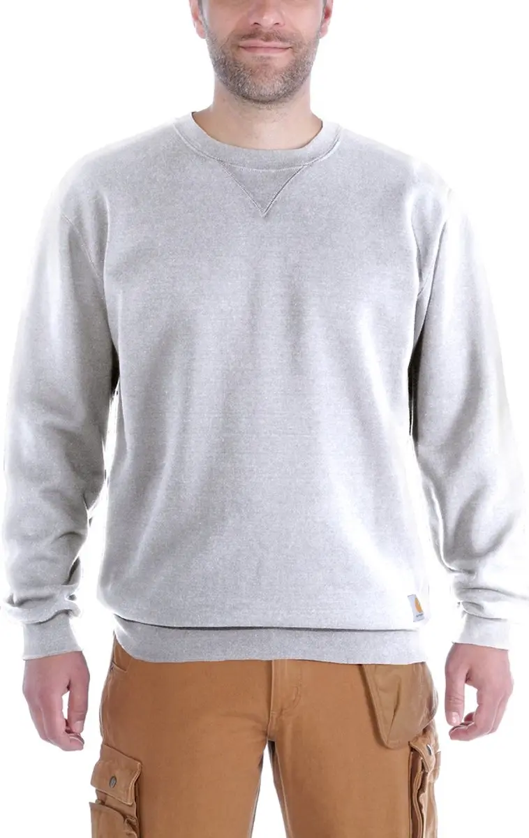 Carhartt K124 Loose Fit Midweight Crewneck Sweatshirt - XXL - Gemêleerd grijs