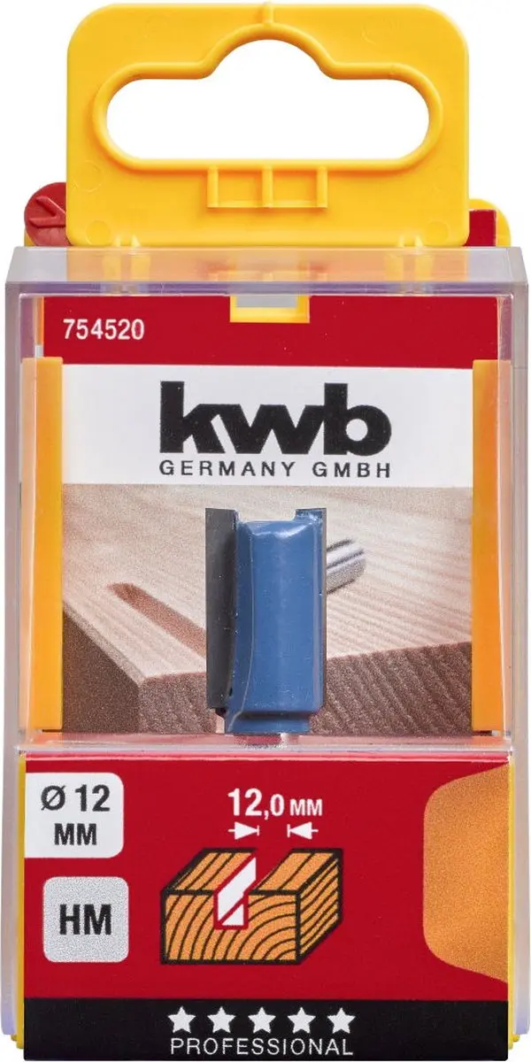 KWB gleuffrees 12 mm