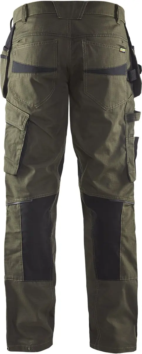 Blåkläder Service Werkbroek 1496-1330 - D88 - Groen/Zwart