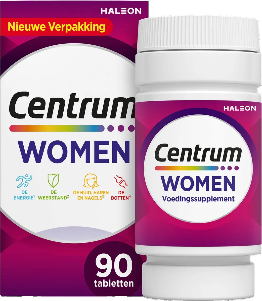 Centrum Women Multivitaminen 90 Stuks