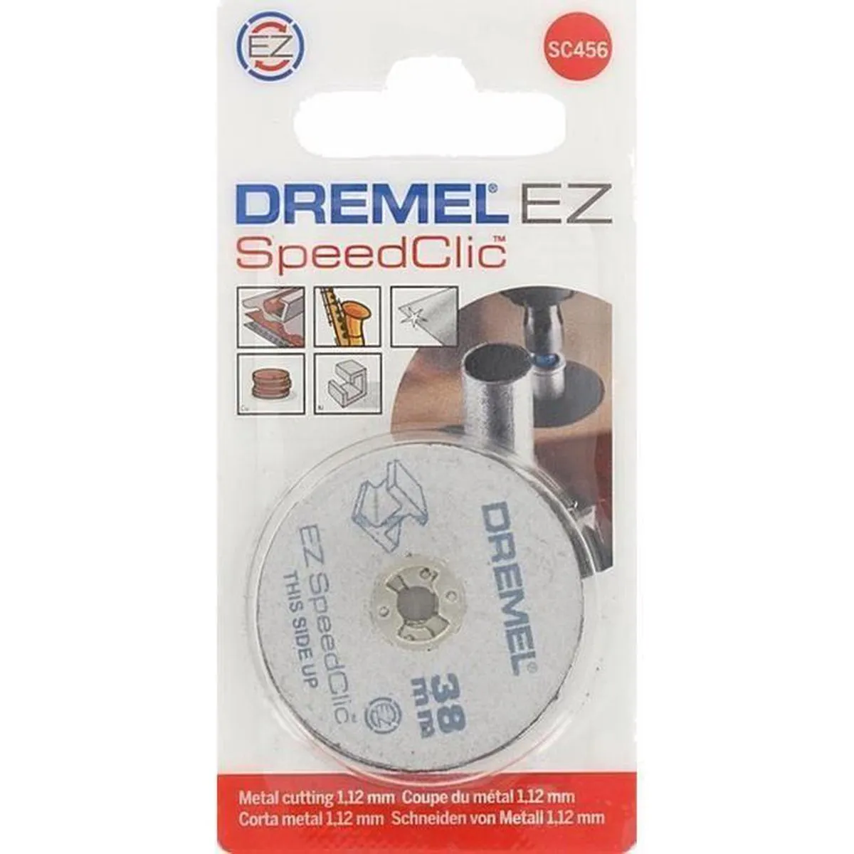 Dremel EZ SpeedClic SC456 Snijschijven Metaal - 5 Stuks
