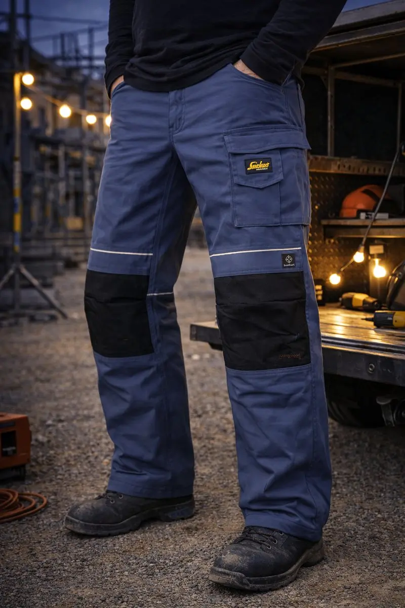Snickers Workwear 3619 Power Winterbroek - Maat 42 - Navy/Black