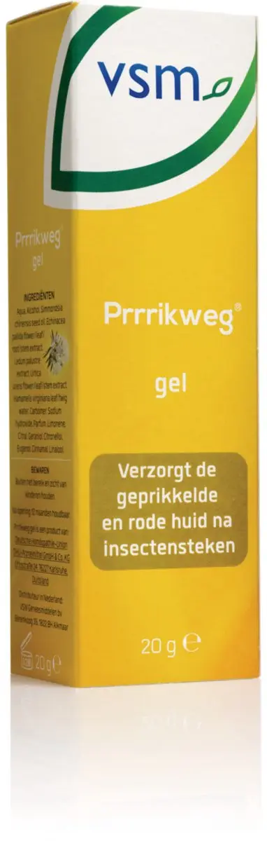 VSM Prrrikweg Gel 20g - Muggen/Bijen/Hommels